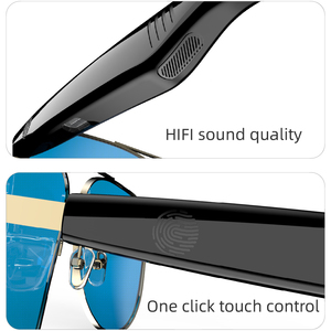 Gafas de audio inteligentes profesionales con soporte de traducción de voz en tiempo real para múltiples idiomas de todo el mundo - Product Image 5