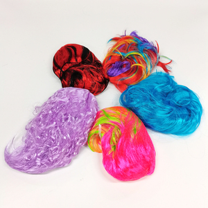 Yachen Đảng mới lạ đầy màu sắc Halloween trang phục Fancy Đảng phụ kiện Cosplay Halloween tóc giả cho phụ nữ cô gái - Product Image 6