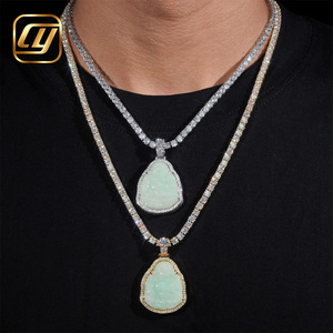 Pendentif Hip Hop CHOYUE en Or Véritable 10K 14K avec Diamant de Laboratoire et Sertissage Iced Out - Product Image 3