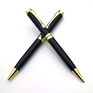 Bolígrafos de Punta Redonda de Latón de Venta Superior Directo de Fábrica, Regalos Empresariales Económicos de Navidad con Logotipo Personalizado - Product Image 2