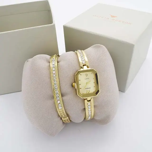 RM-H020 montre en or rose femmes ensembles de bijoux boucles d'oreilles diamant montre cadeau boîte gratuite emballage dame dames montres nouveau design
