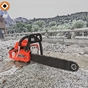 เลื่อยโซ่ยนต์อุตสาหกรรม 52 ซีซี 20 นิ้ว แบบใช้น้ำมันเบนซิน เครื่องยนต์ 2 จังหวะ รุ่น DJ208 รับผลิตตามแบบ OEM รับประกัน 3 ปี - Product Image 3