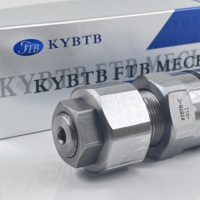 Válvula de Alivio Principal FTB JWJ-D0145 E320B para Excavadora Cat E320B E320D E325 E329D E330B E320, Repuestos Originales de Control Hidráulico