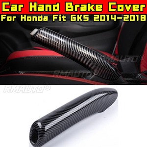 Housse de protection pour frein à main de voiture, poignées de frein à main, kit de protection pour Honda Fit GK5 2014-2018, accessoires de voiture - Product Image 2