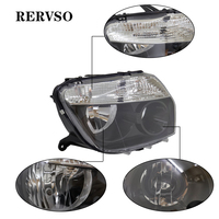LAMPE DE BONNE QUALITÉ NOIRE pour RENAULT/DACIA DUSTER 2008 OEM:260100067R/260600069R 260609877R 260101891K XF703-020-B