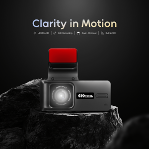Dashcam <span class=keywords><strong>4K</strong></span> pour voiture et moto avec capteur <span class=keywords><strong>Sony</strong></span> 1080p Vision nocturne Caméra avant et arrière Voiture Black Box - Product Image 2