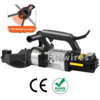 Máquina dobladora de barras de refuerzo eléctrica hidráulica de alta calidad de fábrica de China, máquina dobladora de Metal, voltaje y enchufe personalizables