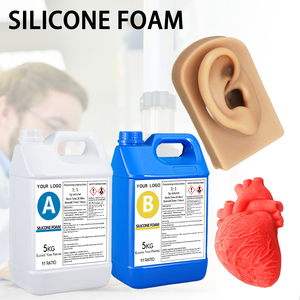 1A:1B Vibration Dampening Water Resistant Silicone <strong>Foam</strong> for Industrial Applications/Prototypes/Seats &amp; Cushions Casting <strong>Foam</strong> - Product Image 3