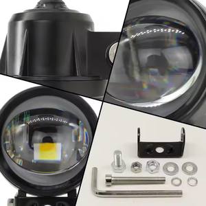 Phare de moto LED haute puissance 6000K 1SMD H4 30W 3000LM avec ajustement universel - Product Image 4