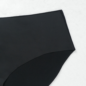 Shanhao OEM <span class=keywords><strong>Slip</strong></span> <span class=keywords><strong>Donna</strong></span> a Vita Media 86% Nylon 14% Spandex Senza Cuciture con Orlo Grezzo Invisibile Sofisticato Elegante Lussuoso - Product Image 5
