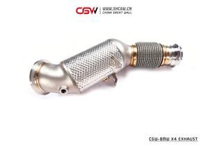 Prezzo di fabbrica Preciso Montaggio Valvetronic Suono tubo di Scarico con Punte In Fibra di Carbonio Per BMW X4 G02 <span class=keywords><strong>2</strong></span>.0T Catback - Product Image 6