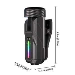 K370 LED Rechargeable Portable <b>Work</b> <b>Light</b> RGB Magnetic Clip-On Outdoor Flashlight With Induction Feature - Product Image 4