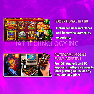 Plateforme de jeu en ligne anglaise à approvisionnement direct, Table de jeu de pêche 8 joueurs, Arcade Skill Linking Megaspin - Product Image 5