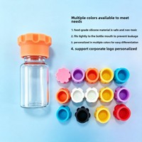 Tapas para viales de insulina de 3 ml y 5 ml, sellos de silicona de grado alimenticio a prueba de polvo, de grado medicinal, fabricadas en la fábrica de Jiaxing, venta al por mayor personalizada