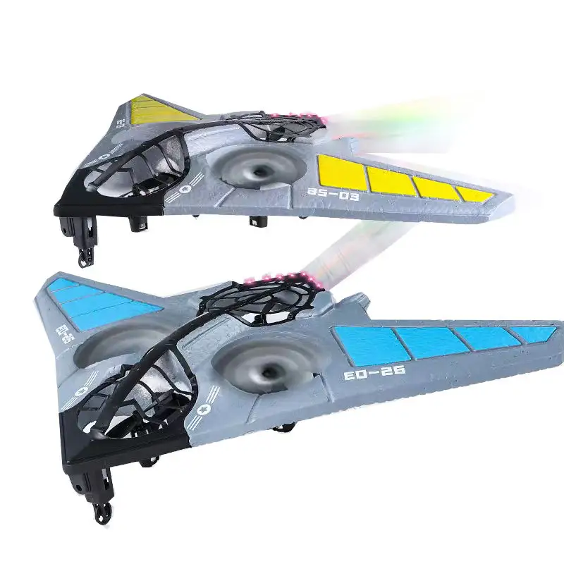 Aeroplano principiante B2 modello di aeroplano volante giocattoli telecomandati 360 luce a rotazione Controller di volo schiuma aliante Rc aereo 40