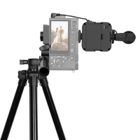 Kit de vlogging bon marché Kit d'éclairage et audio Mobile Creator avec microphone à lumière LED trépied pliable pour smartphone