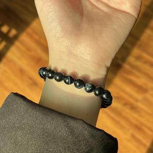 Bracelet en pierre naturelle avec perles de verre colorées, énergie Reiki, prêt pour la vente au détail, option d'expédition assurée - Product Image 5
