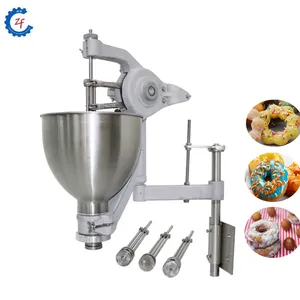 Freidora de rosquillas automática, máquina portátil de acero inoxidable, barata y de buena calidad