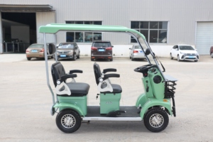 Carrello Elettrico Comfort <span class=keywords><strong>per</strong></span> 4 Passeggeri con Tettuccio |   Veicolo Ricreativo Sicuro <span class=keywords><strong>per</strong></span> Parchi e Resort - Product Image 5