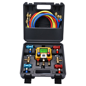 ชุดเครื่องมือวัดความดันสารทำความเย็นระบบปรับอากาศ HVAC รุ่น MG-10C ดิจิตอล, เกจวัดความดันสารทำความเย็นระบบปรับอากาศ MG-10C ดิจิตอล, MG-10C - Product Image 3