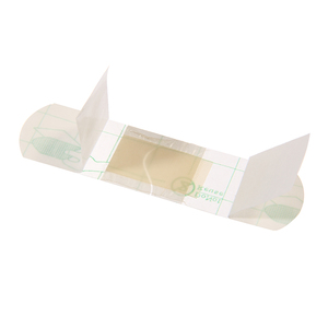 Pansement hydrocolloïde vendu en usine mince adhésif imperméable à l'eau PU Film Band Aid respirant bébé Protection des oreilles Band Aids - Product Image 2