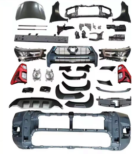 Kit de carrocería de juego completo <span class=keywords><strong>antiguo</strong></span> a nuevo para Yo Ta Hilux <span class=keywords><strong>Vigo</strong></span> 2004-2015 A Rocco 2023 accesorios de coche parachoques trasero delantero piezas faro - Product Image 2