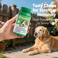 Compléments alimentaires pour animaux de compagnie en gros OEM : favorisent un pelage brillant et sain, soutiennent les chiens et les chats, comprimés immunitaires naturels