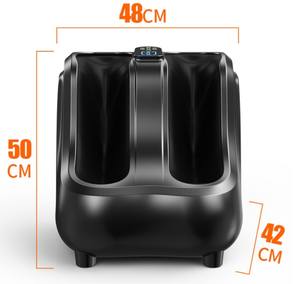 Masajeador de pies eléctrico para la circulación sanguínea, masajeador de pies con calor, vibrador, buena calidad - Product Image 1