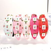 Bandeau à cheveux créatif à motif Mahjong, accessoires Mahjong, coiffe incrustée de strass, cadeau à thème amusant pour les amateurs de jeu de Mahjong