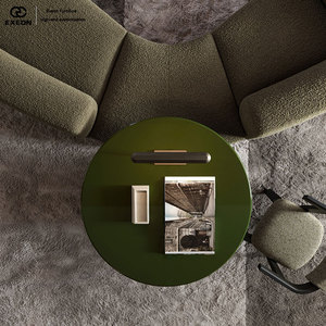 Mobili di Lusso Classici Italiani per <span class=keywords><strong>Soggiorno</strong></span> - Set di Divani Curvi in Tessuto Creativi per Villa - Divano Componibile di Design - Product Image 3