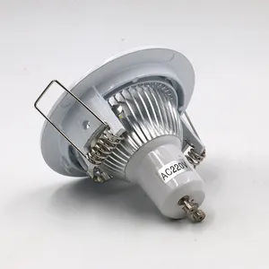 Vendita Calda di Alluminio Alloggiamento Della Lampada del Punto del Soffitto Da Incasso MR16 GU10 Apparecchio di Illuminazione A LED