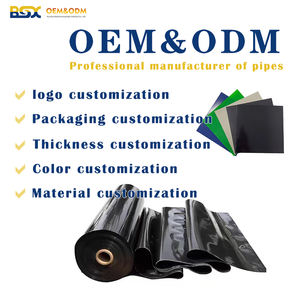 2025 OEM Plastik HDPE Màng Đất Polyethylene Tùy Chỉnh Kích Thước Dày Màu Đen Giá Bao Bì Ống Cuộn Mưa Ống Nước Ống Nhựa Ống - Product Image 3