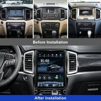 Autoradio multimédia Android 12,1 pouces pour Ford Ranger Everest 2016-2021, écran tactile, Bluetooth sans fil, CarPlay