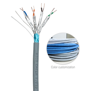 Kico Lzsh 23AWG 10g 500m tốc độ cao Ethernet mạng LAN Cáp 30% đồng nội dung trong nhà <span class=keywords><strong>FTP</strong></span> cat6A RJ45 cáp RJ45 <span class=keywords><strong>FTP</strong></span> Cáp - Product Image 4