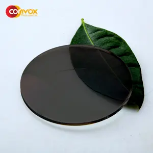 CONVOX工厂1.56 Pgx光致变色双焦点眼科镜片平顶灰色Pgx过渡镜片光学镜片