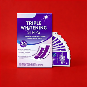 Tiras Blanqueadoras Dentales Fuertes para Eliminar Manchas de Café, Vino y Tabaco, Adhesivo Extra Fuerte, Ajuste Flexible para una Cobertura Máxima - Product Image 6