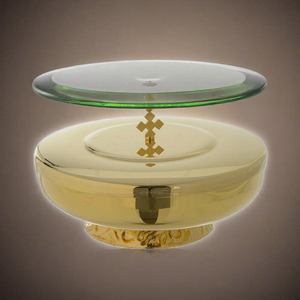 M.R. Artisanat 1940 Roumanie 250 Lei Mihai I Pièce commémorative en laiton plaqué or de style antique - Décoration d'intérieur Fête d'anniversaire - Product Image 3