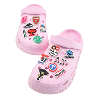 Aksesoris Sepatu Clog PVC Grosir Murah 2026 untuk Pria Wanita Anak-anak, Dekorasi Sandal