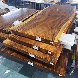 <span class=keywords><strong>Tavolo</strong></span> da Pranzo <span class=keywords><strong>in</strong></span> Legno Massello di Noce Sudamericano con Bordo Naturale, Disponibile <span class=keywords><strong>in</strong></span> Stock - Product Image 3