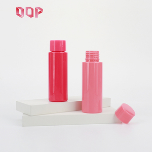 Botella de Plástico PET de 50 ml, Grado Alimenticio, Color Rosa, para Píldoras, Cápsulas, Medicamentos en Polvo, Personalizable en Color y Acabado - Product Image 1