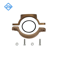 Commercial Heavy Duty Bronze Saddle Cast Bronze Pipe Clamps-Big Boss and Bronze Pipe Fastener Bolts
