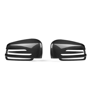 Universal Dry Carbon Fiber <strong>Side</strong> Door Rear View <strong>Mirror</strong> Covers for W204 W176 W117 W218 W212 W207 X156