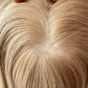 High Quality Human Hair Topper Women's Best <b>Toupee</b> Choice 5x5 Mono 100% Virgin Straight - Product Image 3