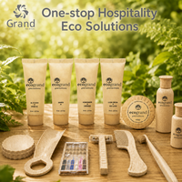 Eco Hospitality Shampoo and Soap One-stop Solutions for Hotel Motel Airline Airbnb Travel Compact Kit