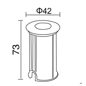 Mini 1W, RGB, IP67, Led, Enterrado, Acero inoxidable, Enterrado, Luz empotrada, Subterráneo - Product Image 5