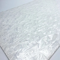 Plaques acryliques blanc nacré personnalisées, feuilles acryliques colorées nacré blanc, plaques en Lucite Perspex, plaques acryliques coulées blanc nacré de 1/8 po