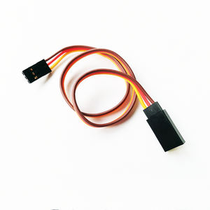 Cavo di prolunga RC 22AWG 60 Core 3pin | Cavo di segnale connettore femmina maschio con spina JR Futaba | 22 #45CM 50CM - Product Image 1