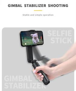 Cardán de disparo inteligente de mano <span class=keywords><strong>L09</strong></span>, <span class=keywords><strong>estabilizador</strong></span> de cardán de vídeo de mano <span class=keywords><strong>L09</strong></span>, trípode de palo Selfie con luz Led - Product Image 4