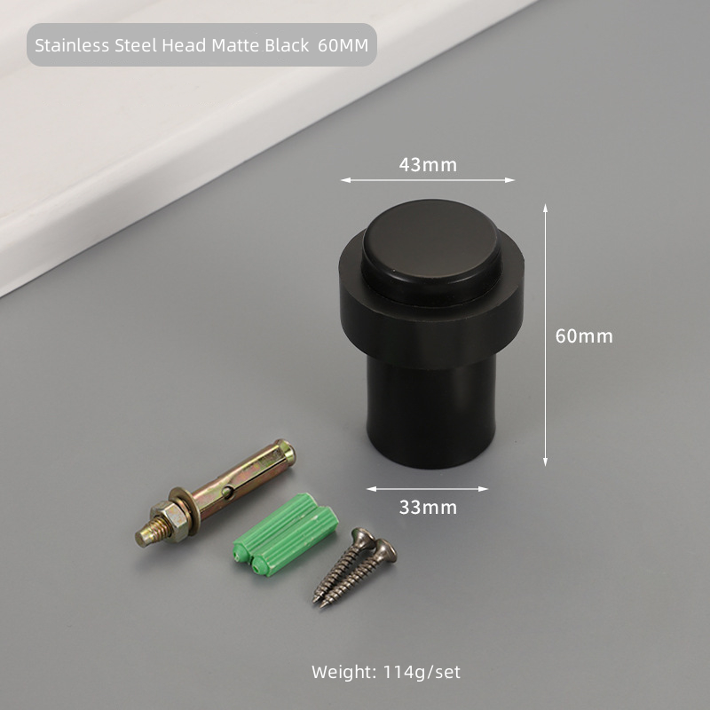 Acier Inoxydable Noir Mat 60M