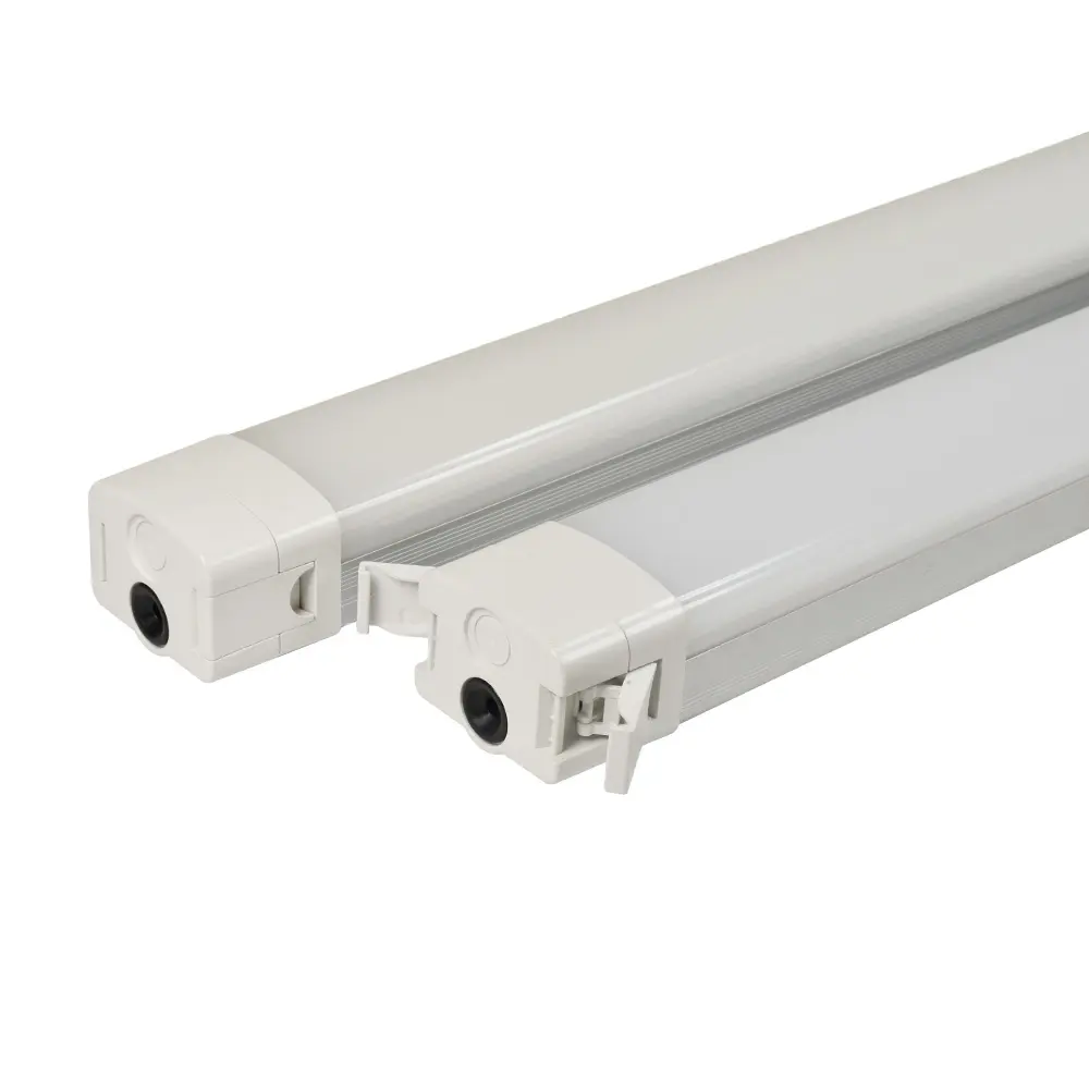 Alat Gratis IP65 tahan air LED 60cm 120cm 150cm linear liontin pencahayaan LED IP65 tabung tri-proof lampu untuk gudang parkir mobil